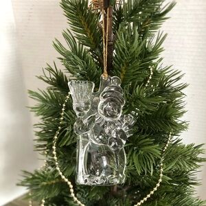 2012 Marquis Crystal Snowman Holiday Ornament